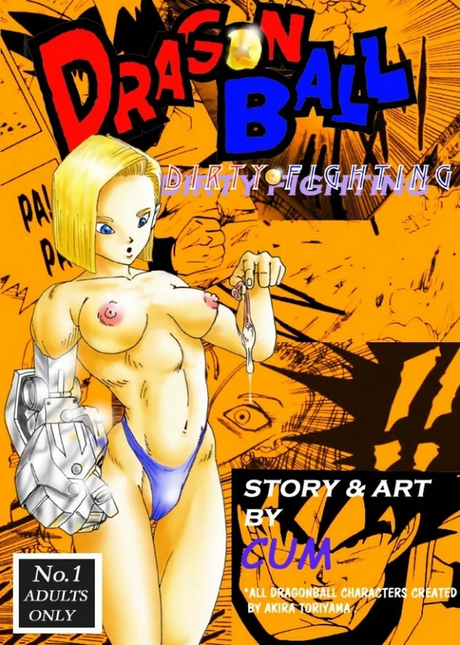 Dragon Ball - Dirty Fighting porno comics Cover